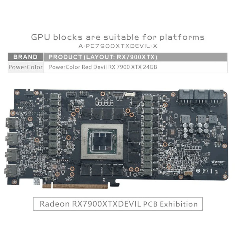 Bykski A-PC7900XTXDEVIL-X GPU  - Rx 7900 Xtx 24Gb reseña y precio
