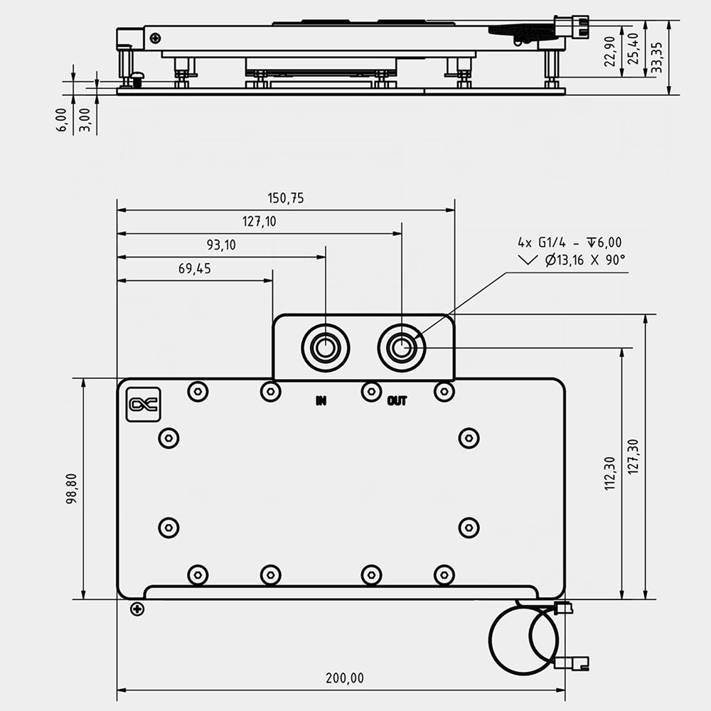 Alphacool Core Water Block Ser - Rx 9070 16Gb reseña y precio